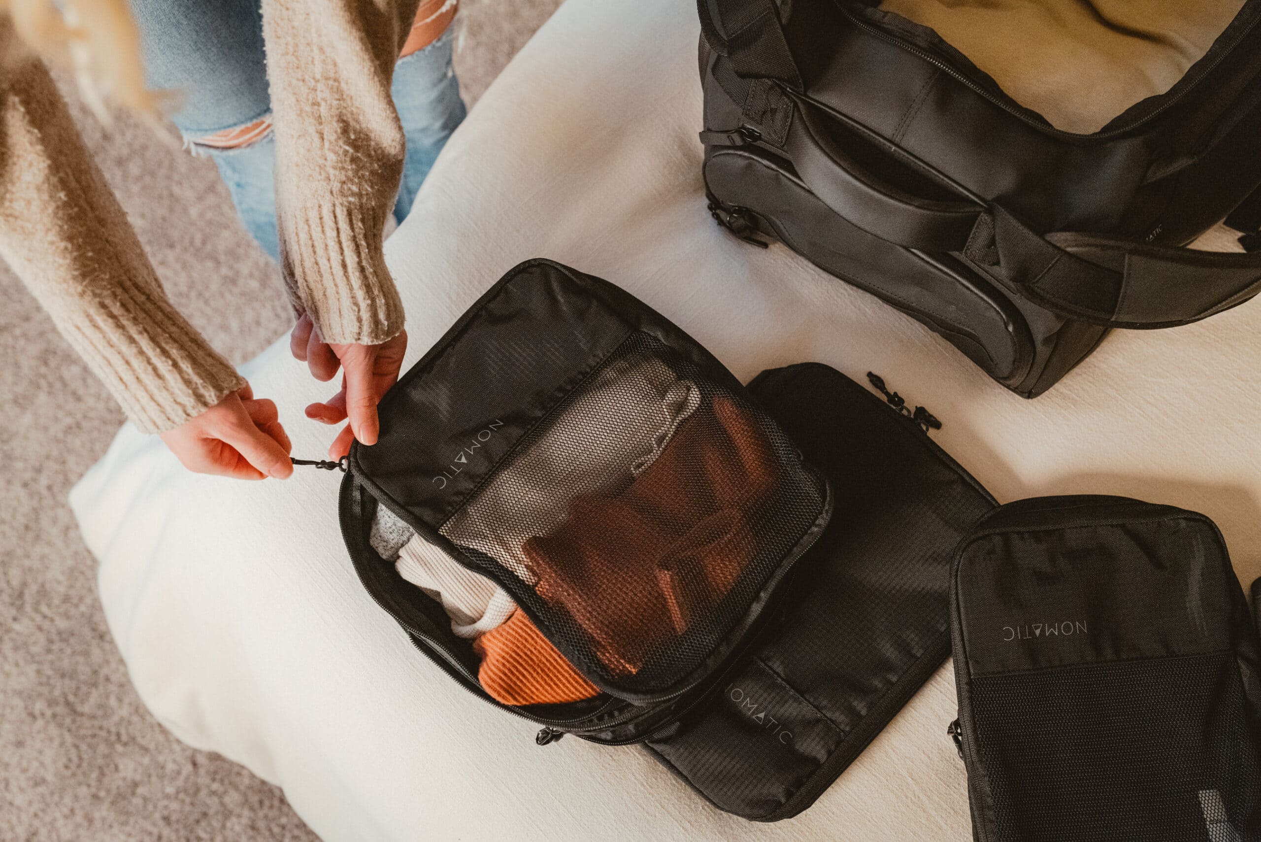packing cubes