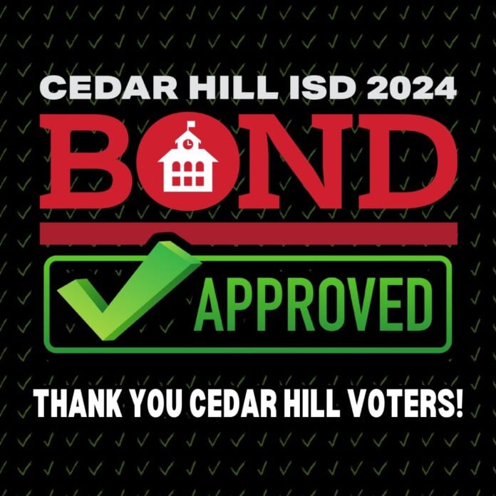 CHISD bond approved graphic