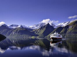 cruise ship in Norway