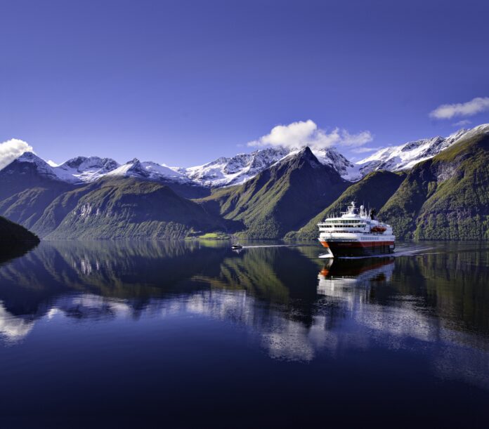 cruise ship in Norway