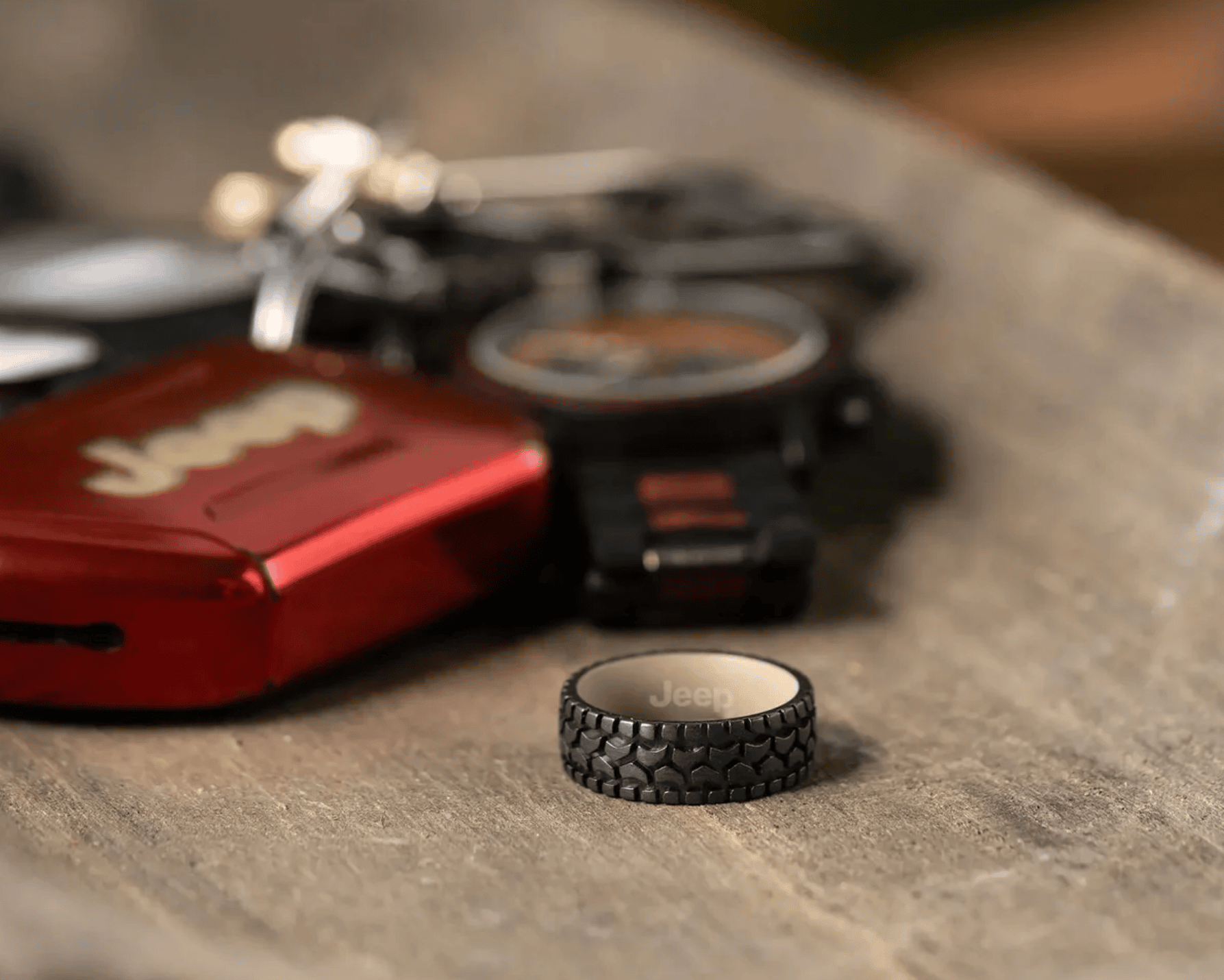 Jeep wedding band