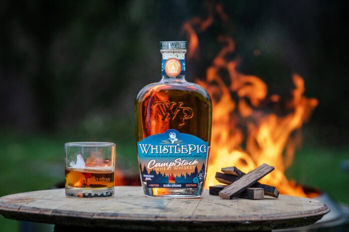 WHISTLE Pig whiskey bottle