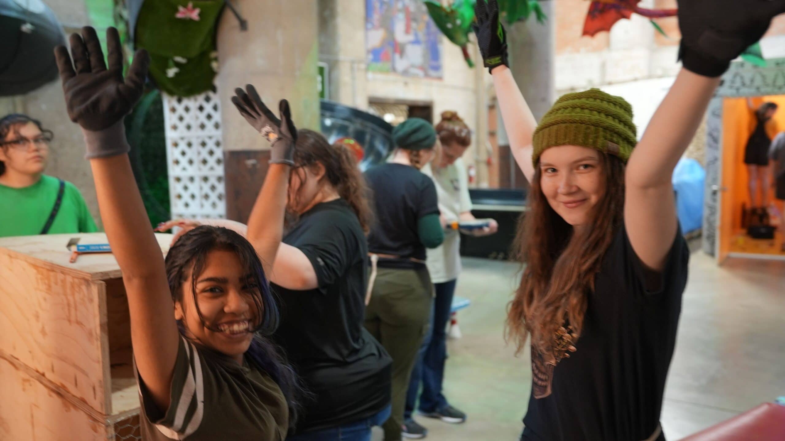 Spark artists celebrate