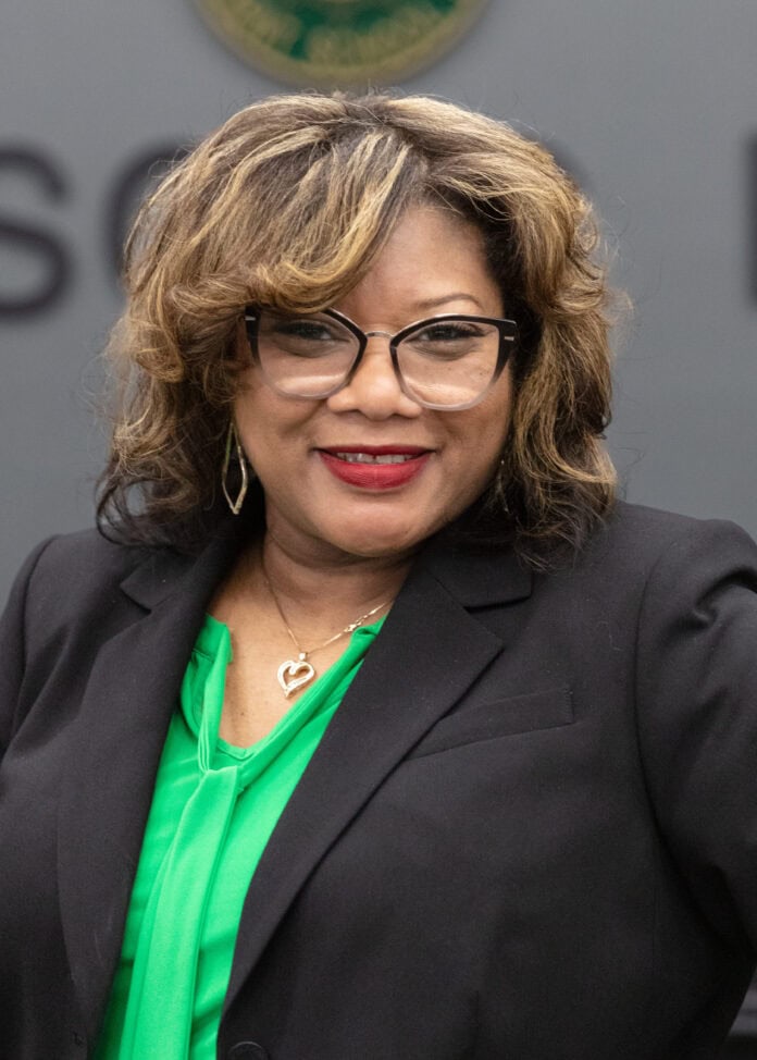 Principal Angela Robinson of Frank D. Moates Elementary