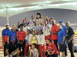 girls track team group photo