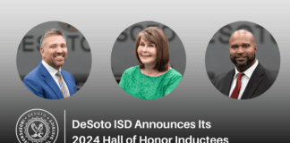 2024 DeSoto ISD Hall of Honor to Induct Three New Members three headshots