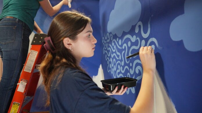 Spark! Dallas artist at work