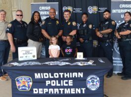 Midlothian Police Department Officers