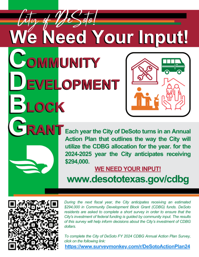 DeSoto CDBG flyer