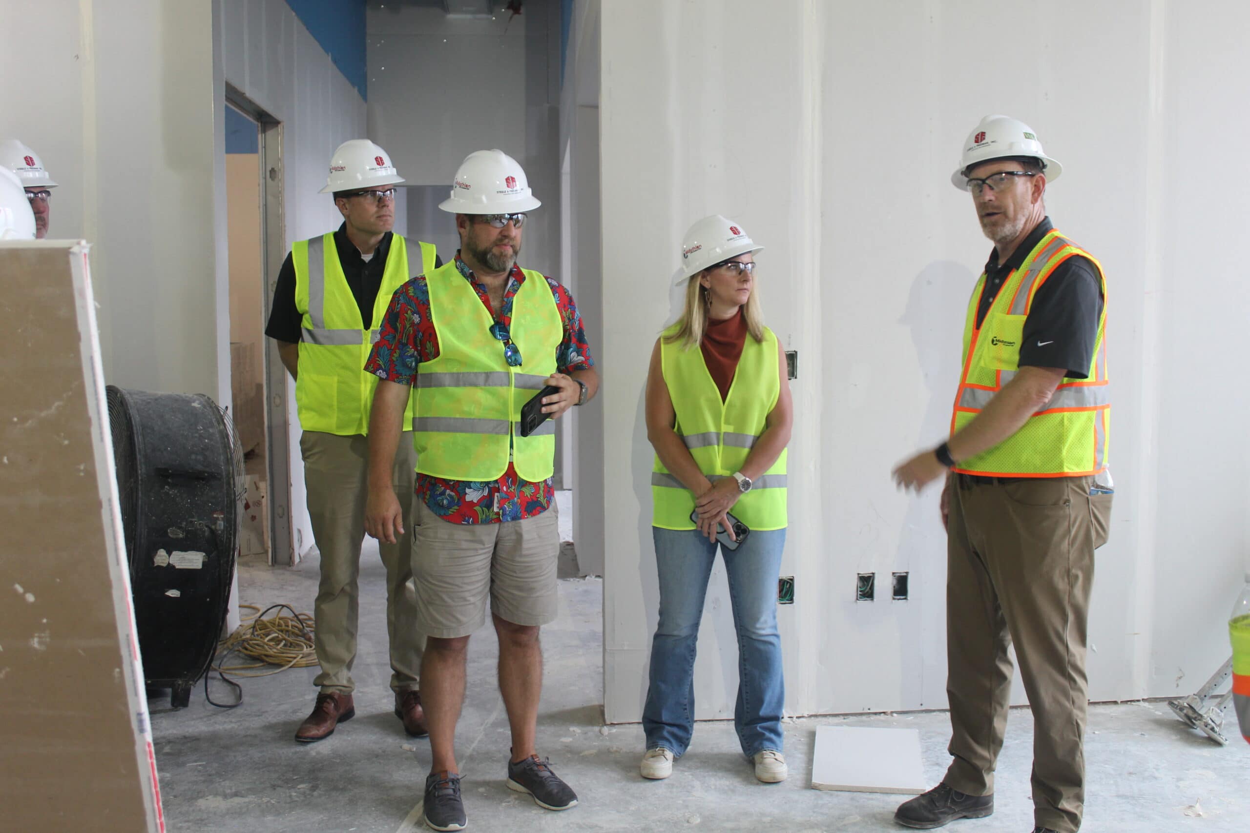 Midlothian hard hat tour