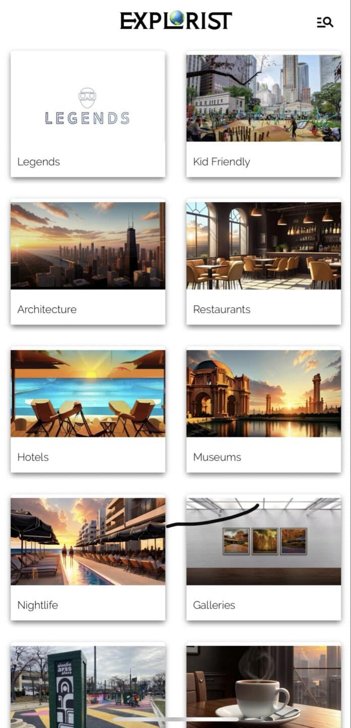 explorist AI screenshot