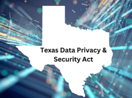 State of texas outline and data background