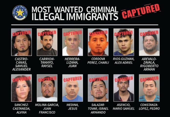 mugshots of criminal illegal immigrants