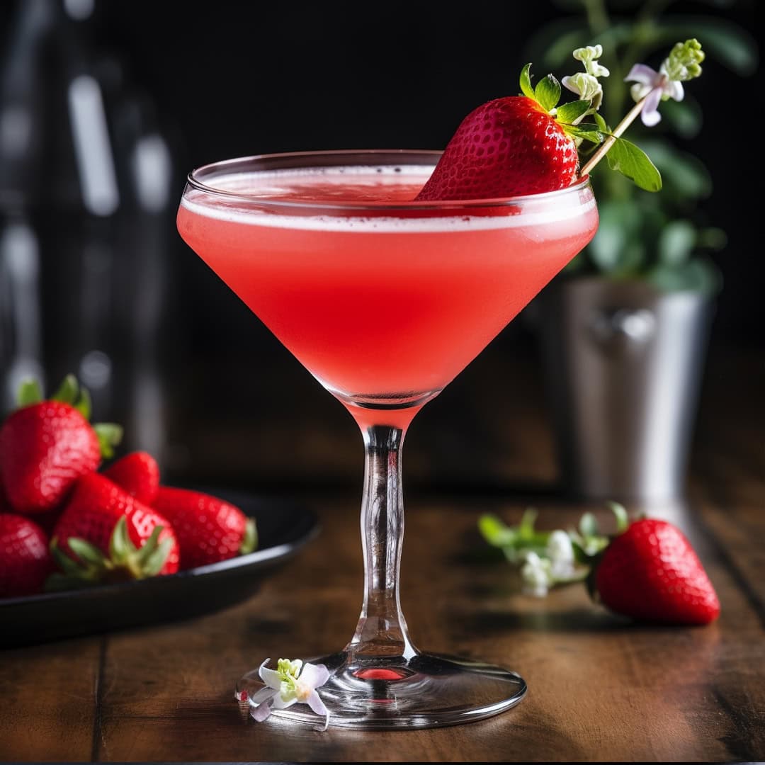 strawberry martini