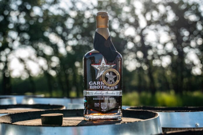 Garrison brothers Cowboy Bourbon bottle