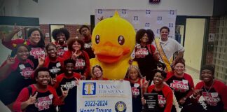 Cedar Hill High School Theatre Has Big Plans in 2024-2025 CH theatre students with rubber duck