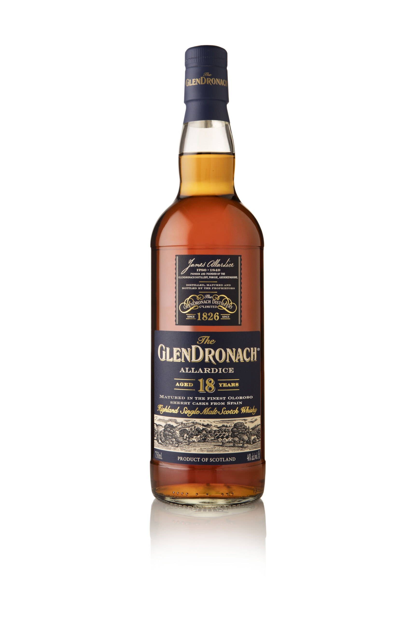 Glendrough 18 year old scotch