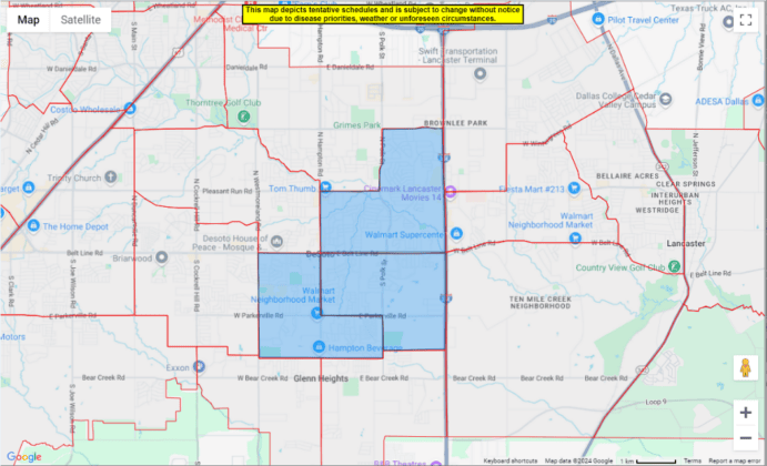 Ground Spraying by Dallas County Scheduled in Parts of DeSoto Late ...