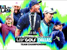 LIV golf Dallas flyer