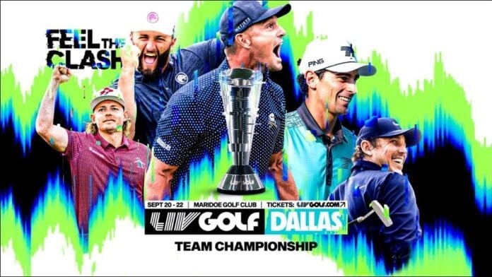 LIV golf Dallas flyer