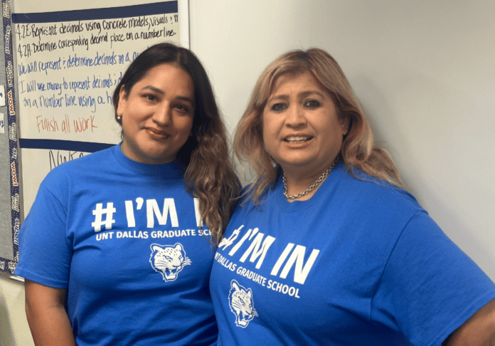 Angie Gonzalez-Roland and Carina Gonzalez