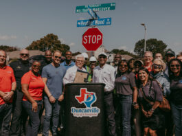 Military makeover by Montel street renaming
