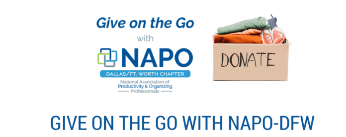 box with DONATE on it