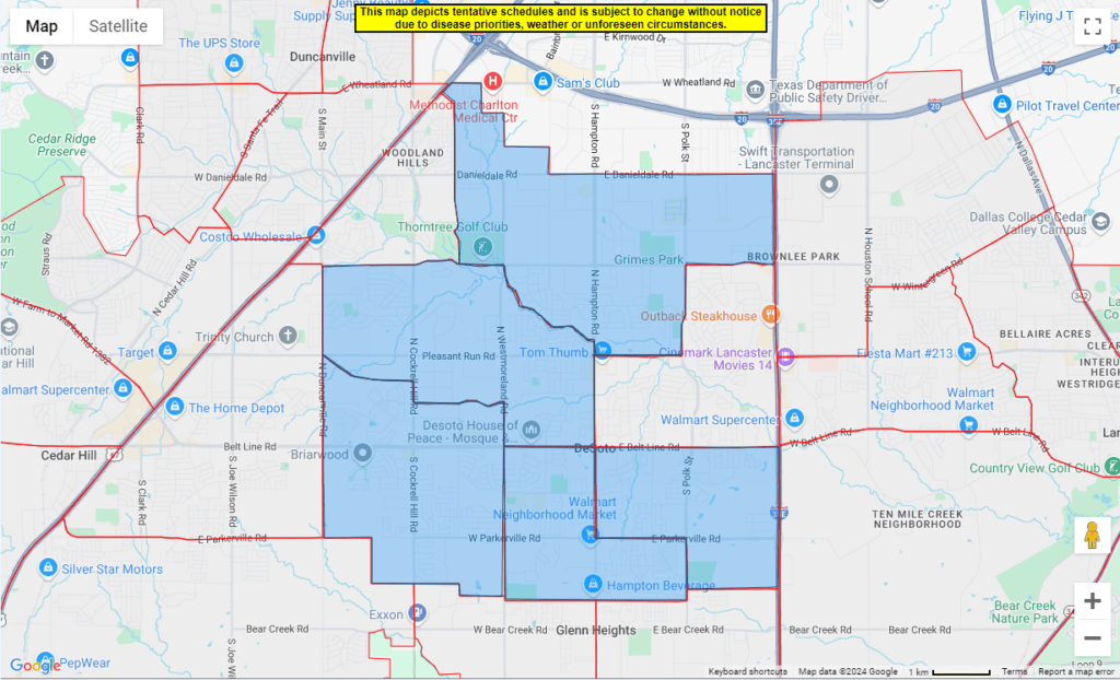 DeSoto map