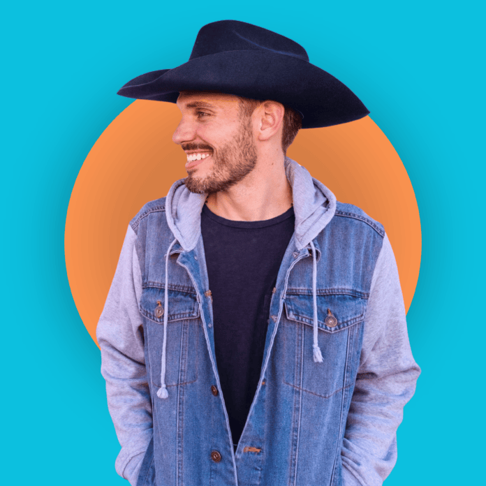 Blue Background Bradley Banning