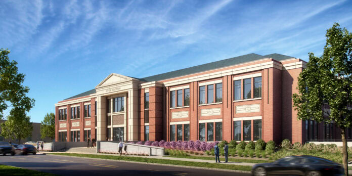 Midlothian city hall rendering