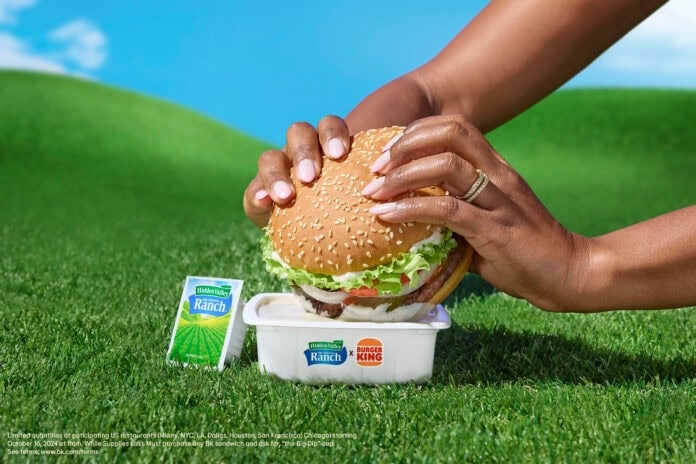 whopper with ranch dip