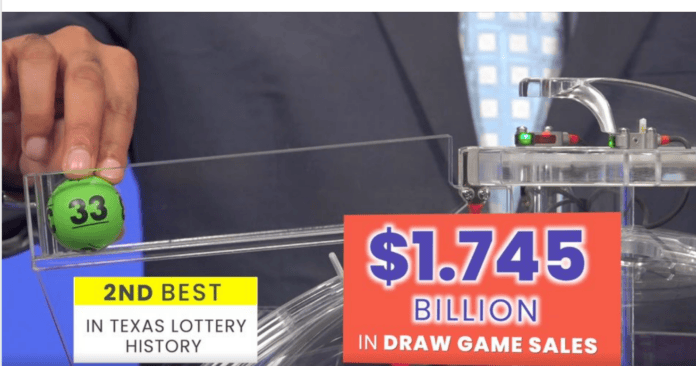 Lottery sales