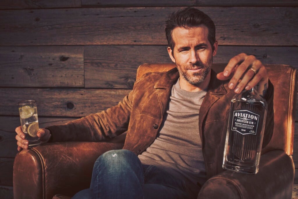 Ryan Reynolds and Aviation gin