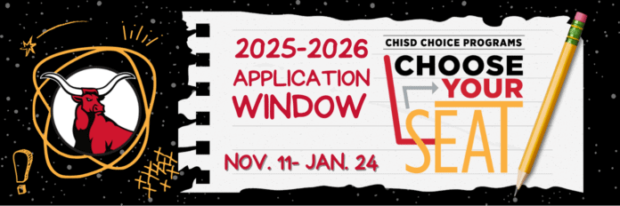 CHISD choose your seat logo