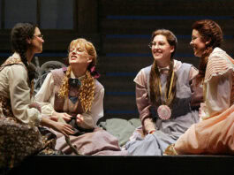 The March sisters in Little Women