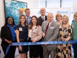ribbon cutting Methodist Midlothian