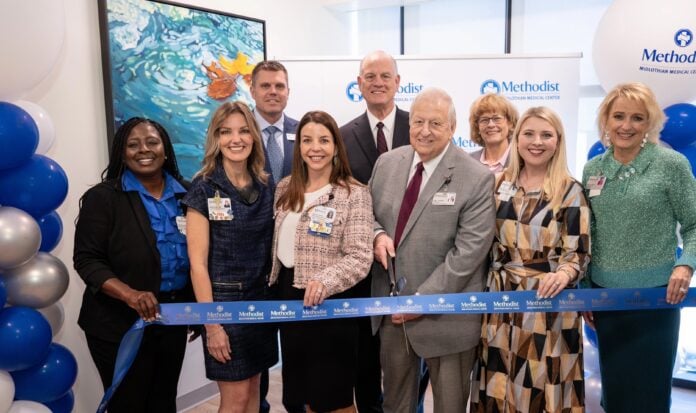 ribbon cutting Methodist Midlothian