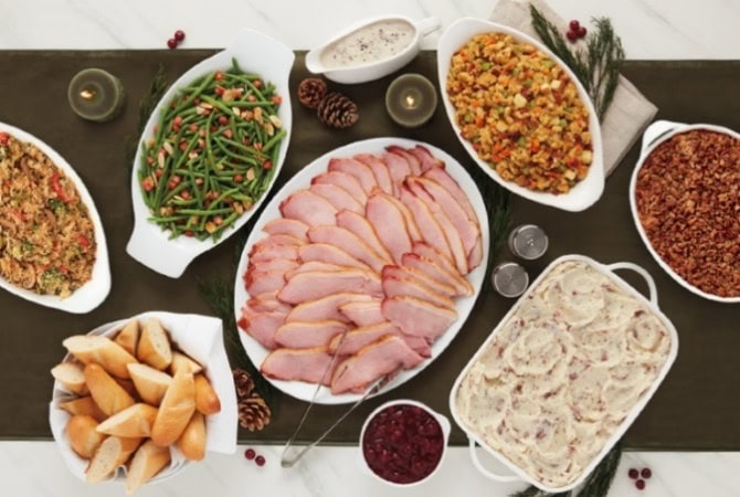 holiday meals at la Madeleine