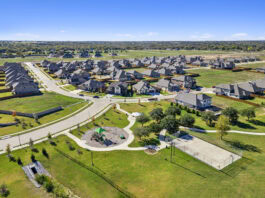 aerial view of Hampton Park Estates