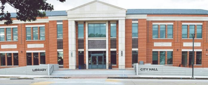 Midlothian City Hall exterior