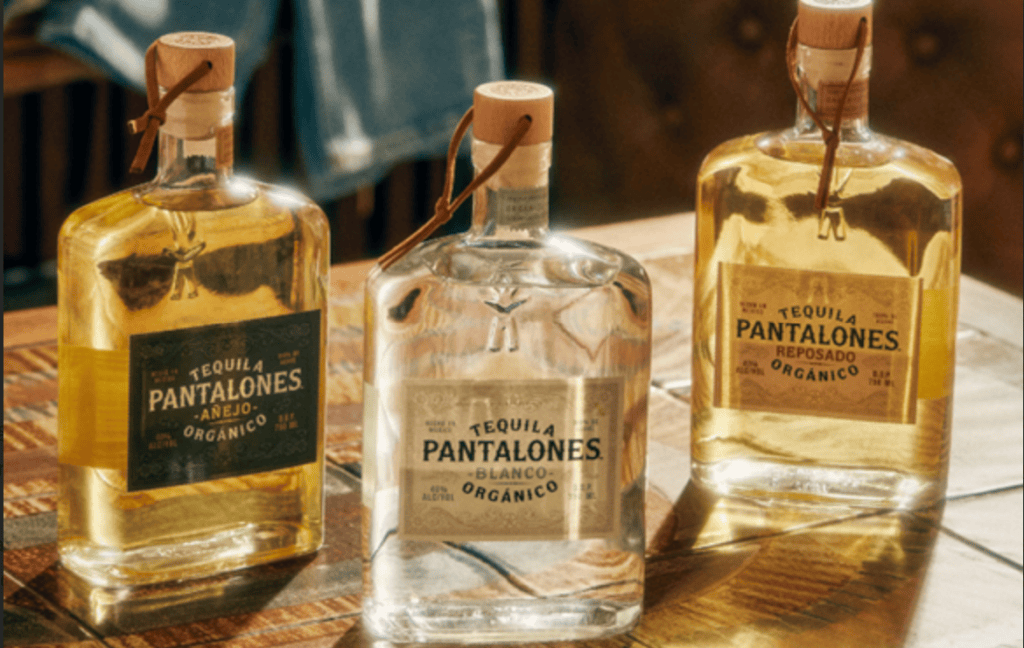 Tequila bottles