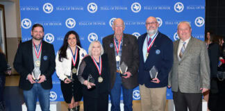 Midlothian ISD Athletics Hall of Honor Celebrates 10 Years of Excellence with Class of 2024 group of people