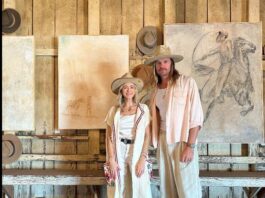 Artists at John Wayne museum