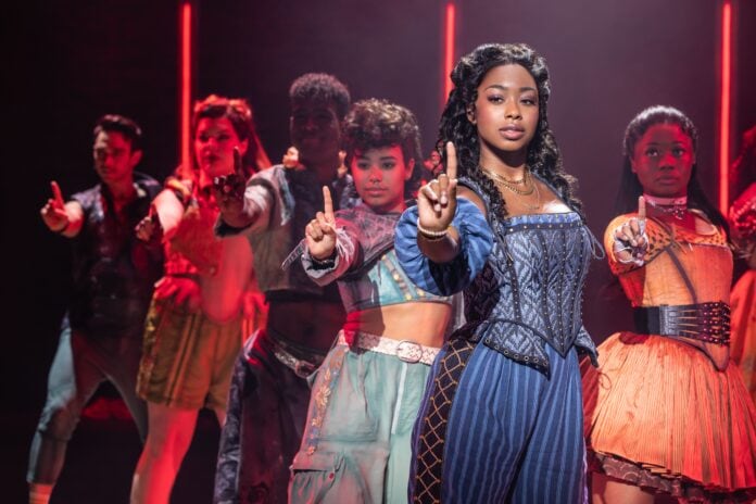 Rachel Webb in & Juliet at Broadway Dallas