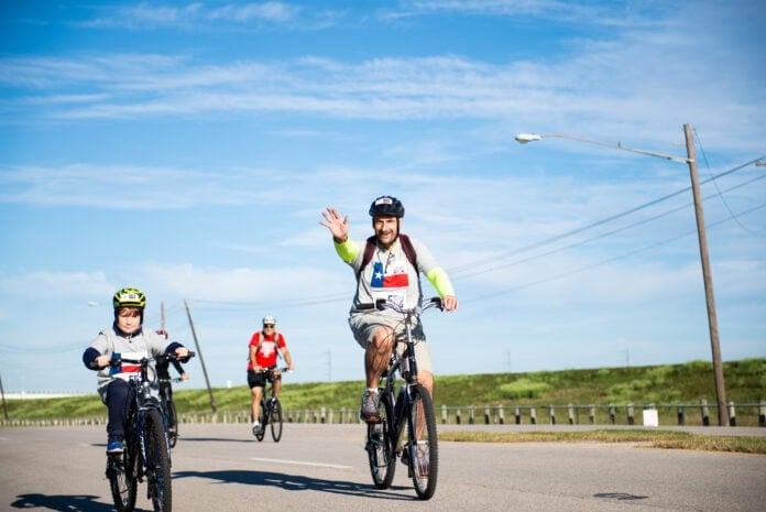 Bike riders