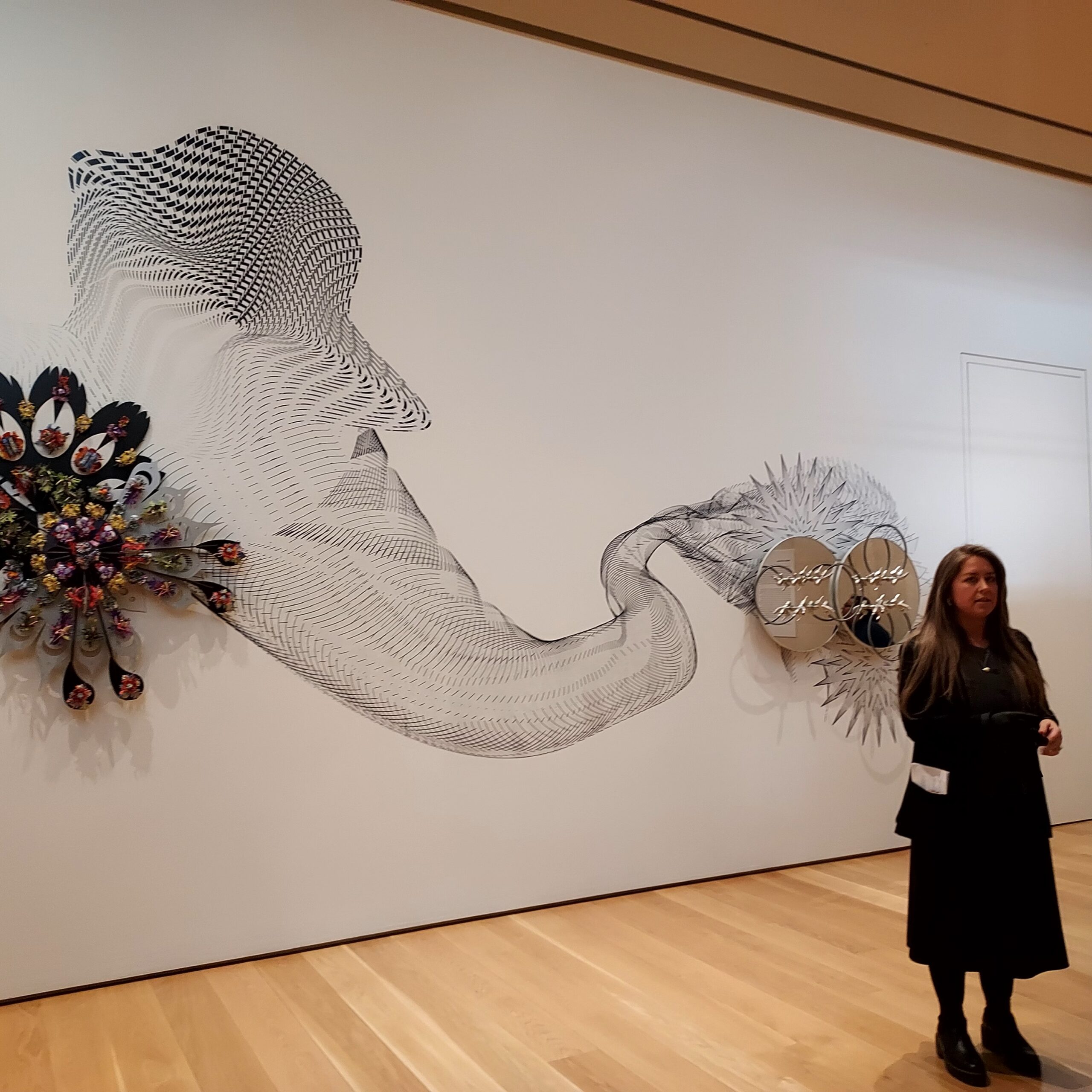 Haegue Yang sculpture exhibit at Nasher