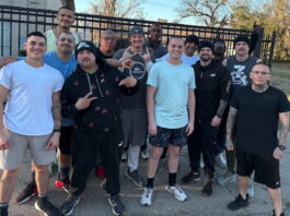 Men of Nehemiah Run4Bibles participants