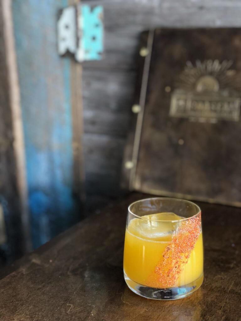 margarita with mezcal