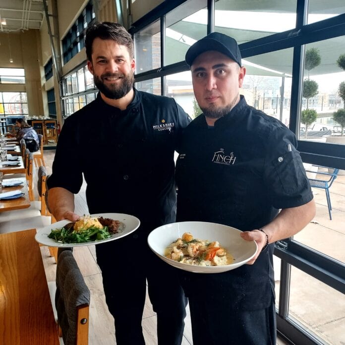 Chefs presentation at The Finch