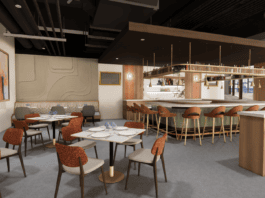 hotel bar rendering